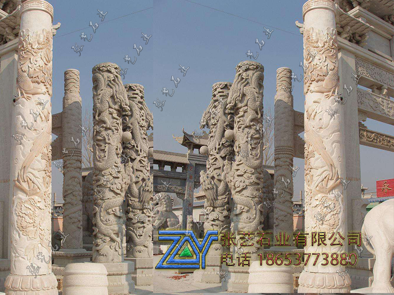 石龍柱,文化柱