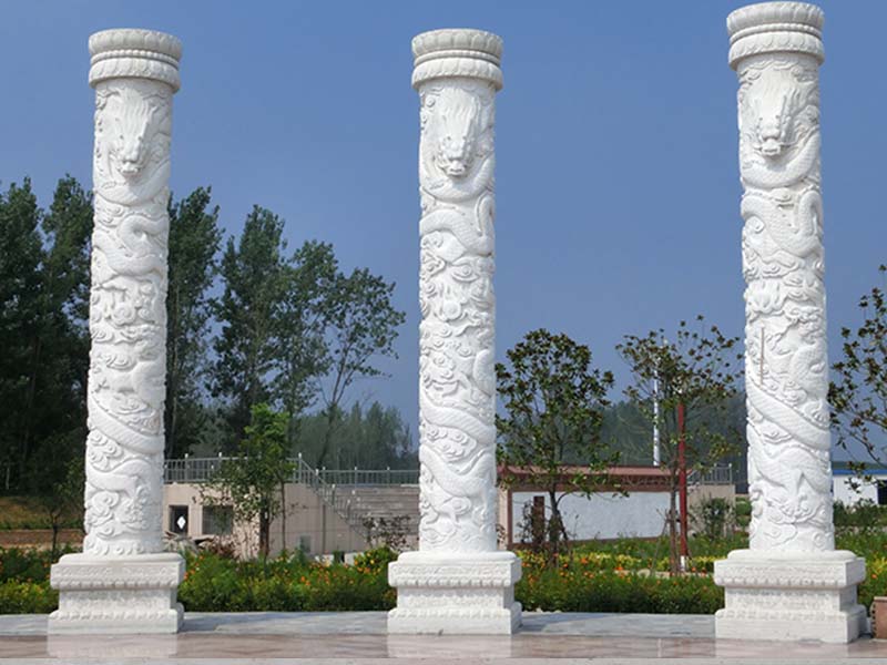 石龍柱雕刻應(yīng)注意哪些問題